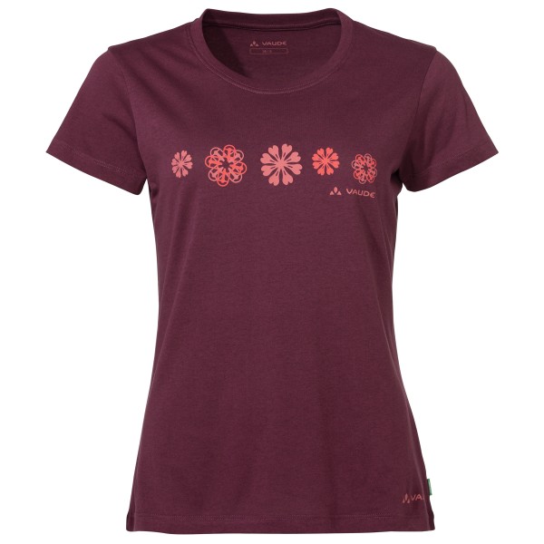 Vaude  Women's Cyclist V - T-shirt, rood