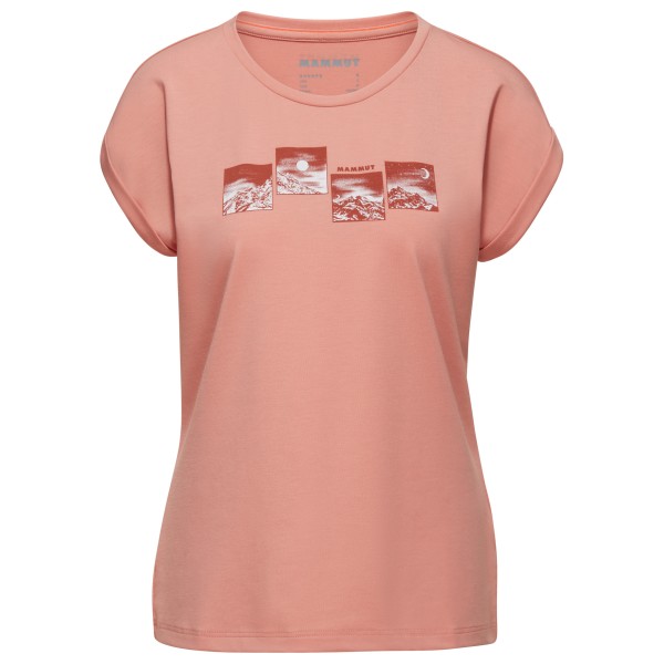 Mammut  Women's Mountain T-Shirt Day and Night - T-shirt, roze