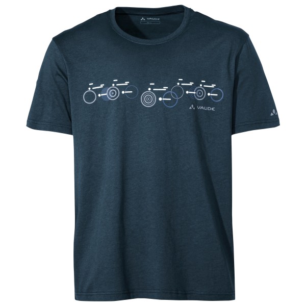 Vaude  Cyclist V - T-shirt, blauw