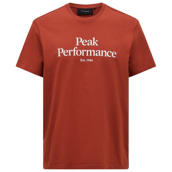 Peak Performance  Original Tee - T-shirt, rood