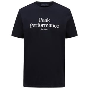 Peak Performance  Original Tee - T-shirt, zwart