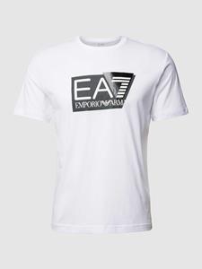 EA7 Train Logo Series Oversize Logo T-Shirt