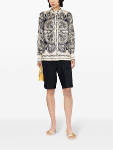 SANDRO Overtop met paisley-print - Beige