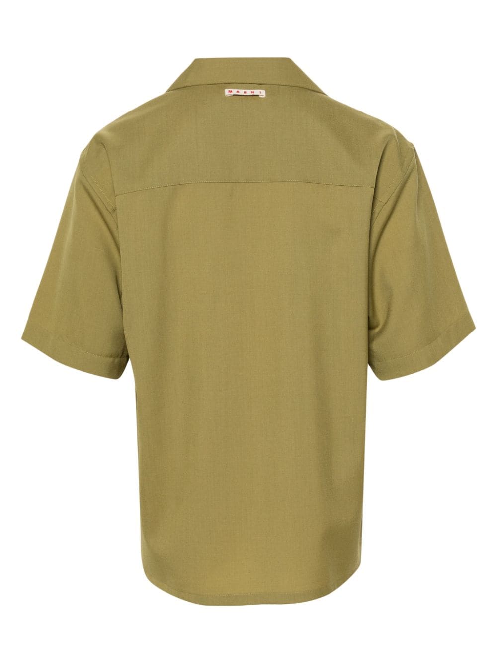 Marni Overhemd van scheerwol - Groen
