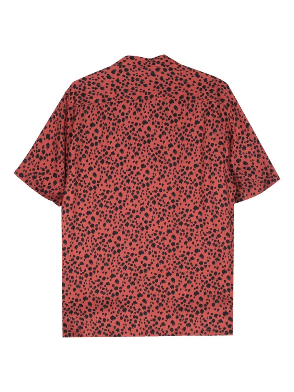 PT Torino Overhemd met dierenprint - Rood
