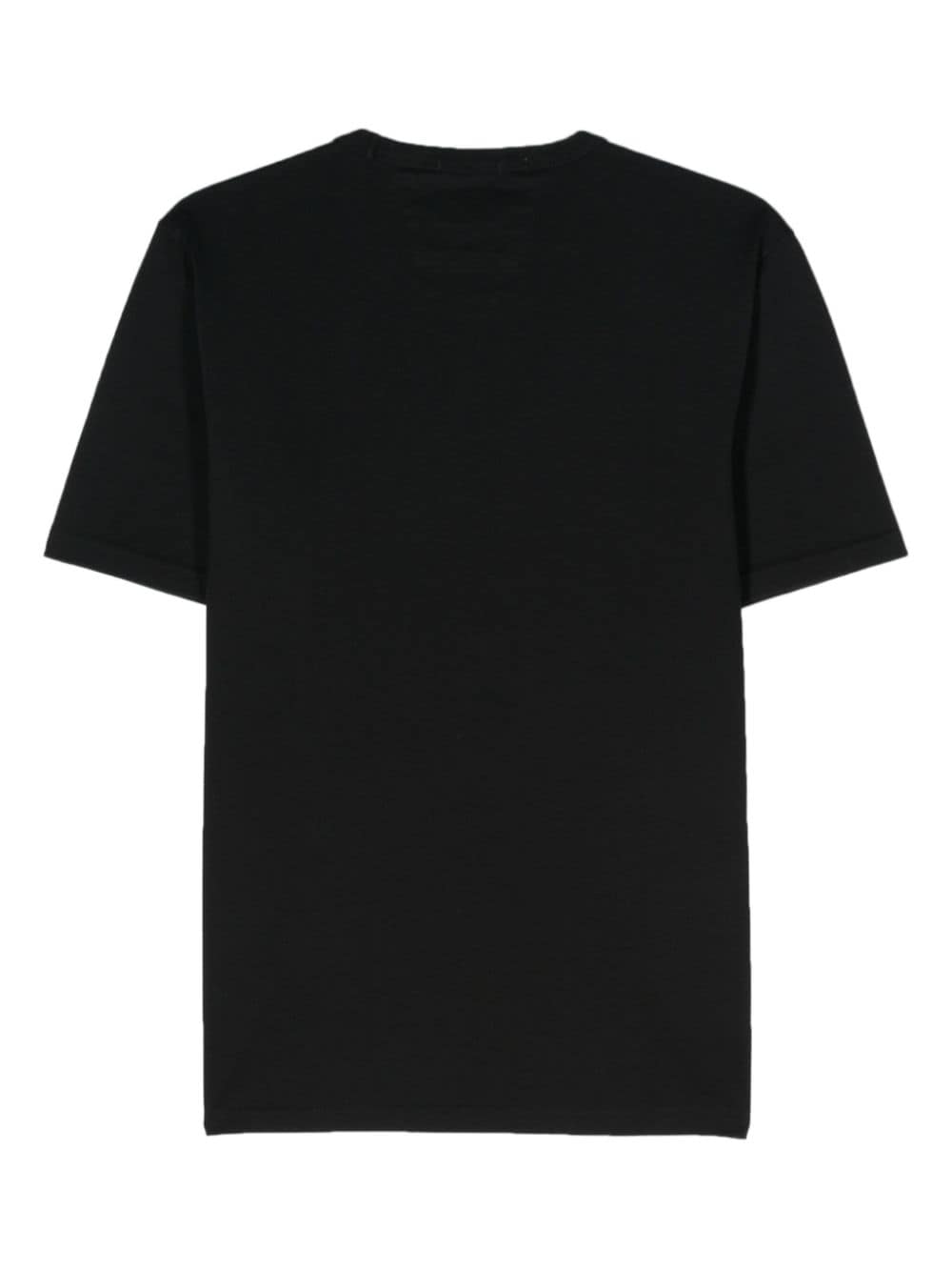 C.P. Company T-shirt met geborduurd logo - Zwart