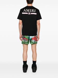 AMIRI Watercolor Bar cotton T-shirt - Zwart