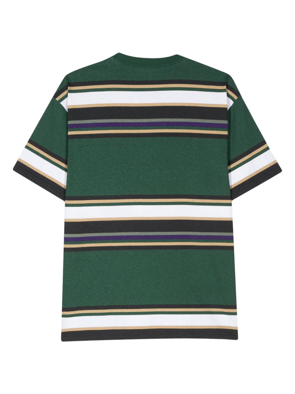 Carhartt WIP Morcom striped T-shirt - Groen