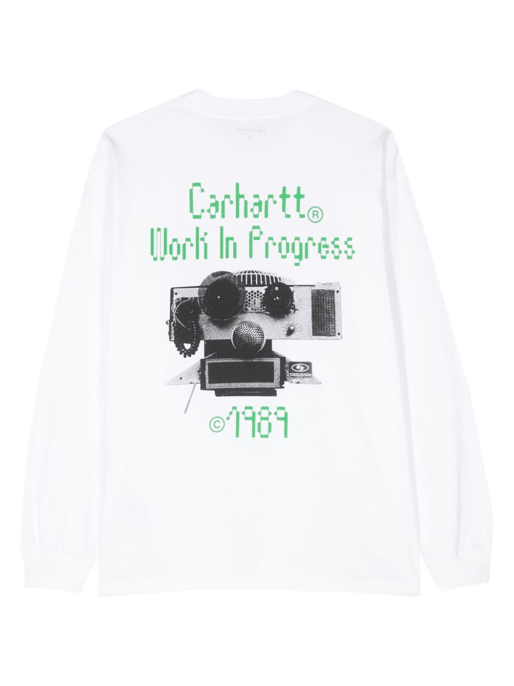 Carhartt WIP Soundface long-sleeve T-shirt - Wit