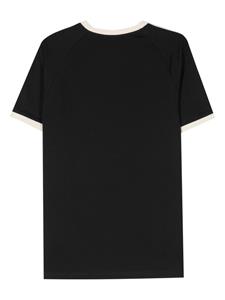 Adidas T-shirt met logo-reliëf - Zwart