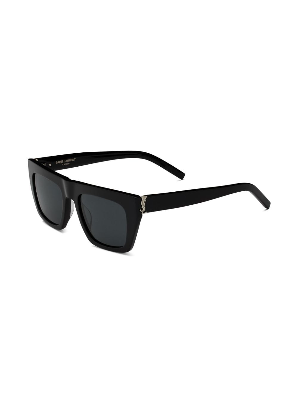 Saint Laurent Eyewear SL M131 zonnebril met rechthoekig montuur - Zwart