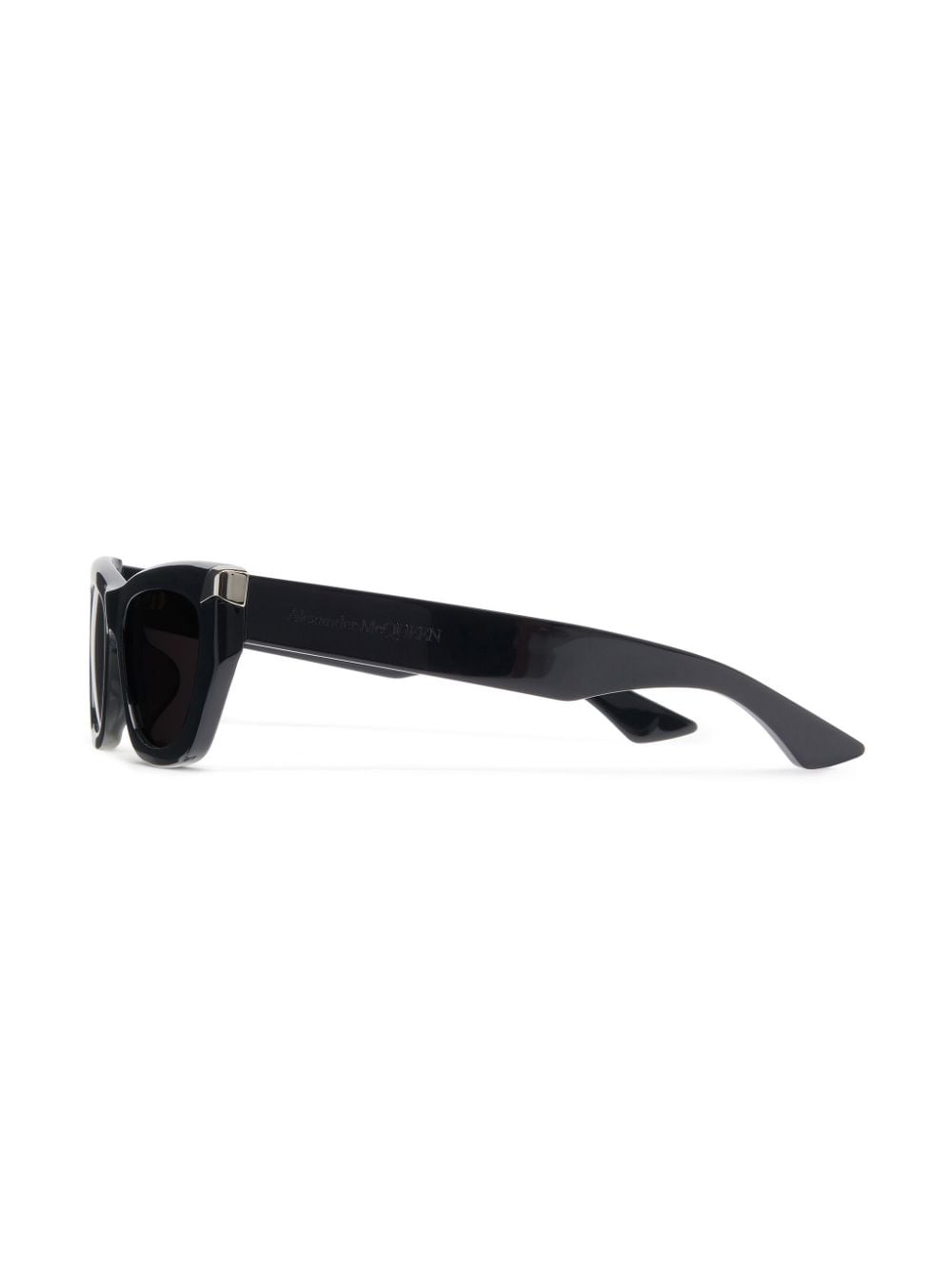 Alexander McQueen Eyewear Punk zonnebril met geometrisch montuur - Zwart