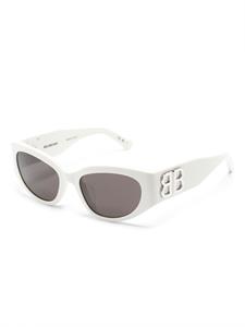 Balenciaga Eyewear Bossy round-frame sunglasses - Wit
