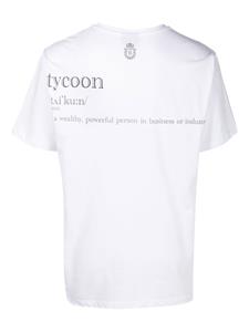 Billionaire T-shirt met grafische print - Wit