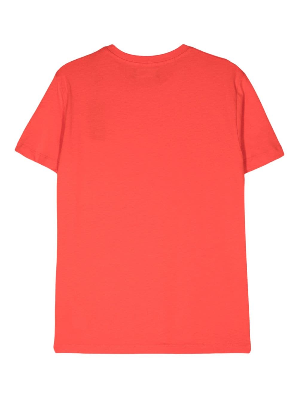 Vilebrequin logo-stamp cotton T-shirt - Rood