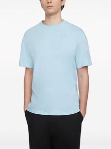 Moose Knuckles Henri T-shirt met geborduurd logo - Blauw