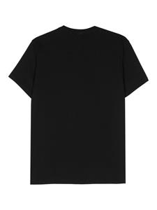 ASPESI T-shirt met tekst - Zwart