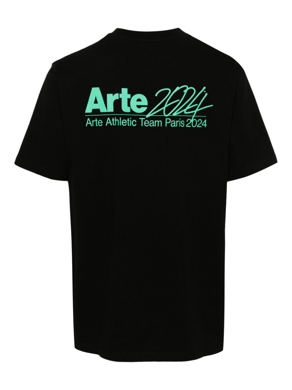 ARTE Teo logo-print cotton T-shirt - Zwart