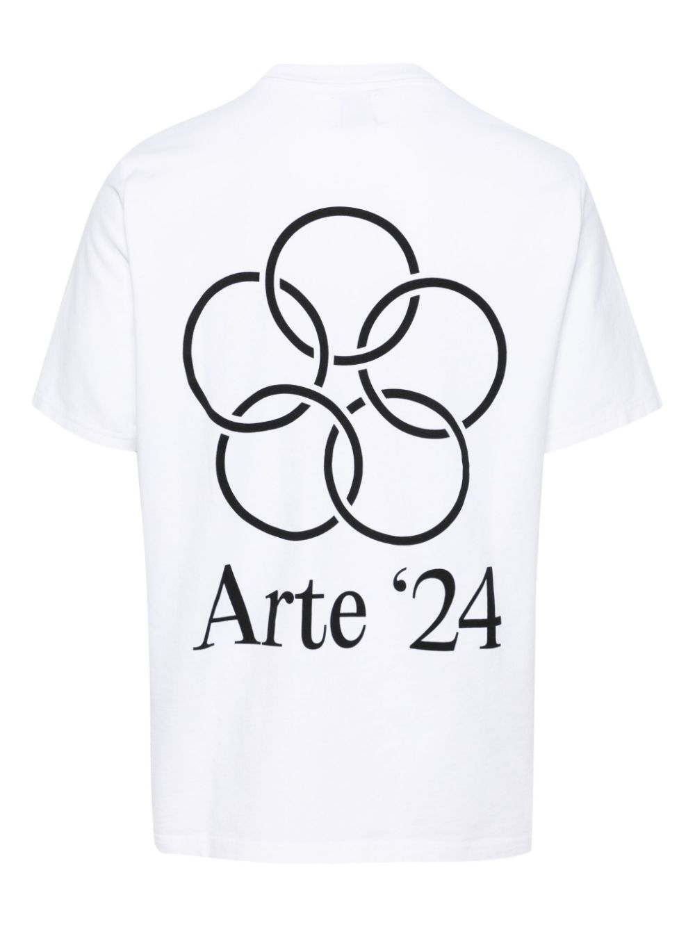 ARTE Teo Rings graphic-print T-shirt - Wit