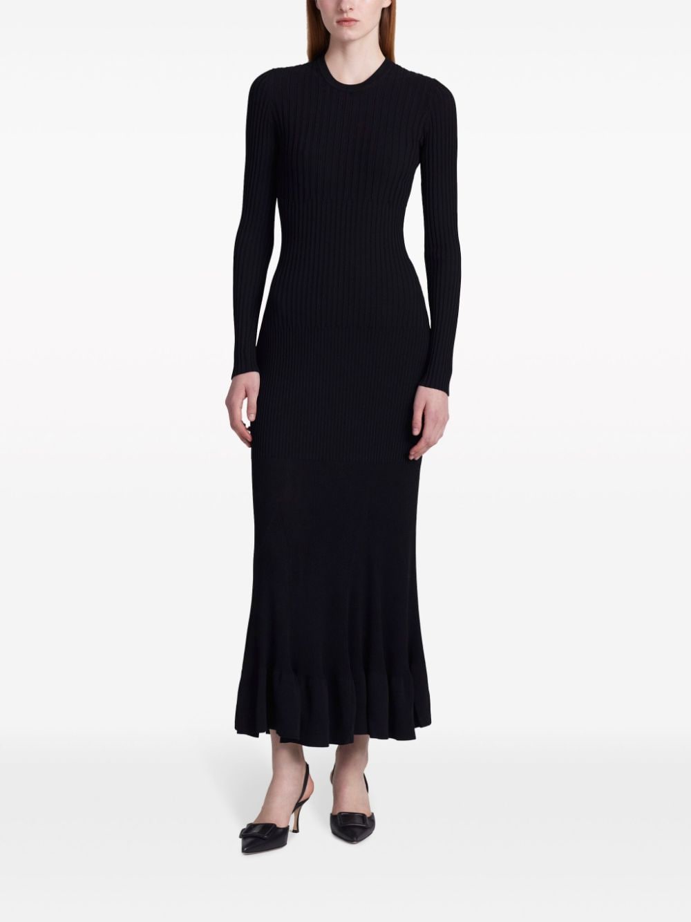 Altuzarra Seyrig rib-knit dress - Zwart