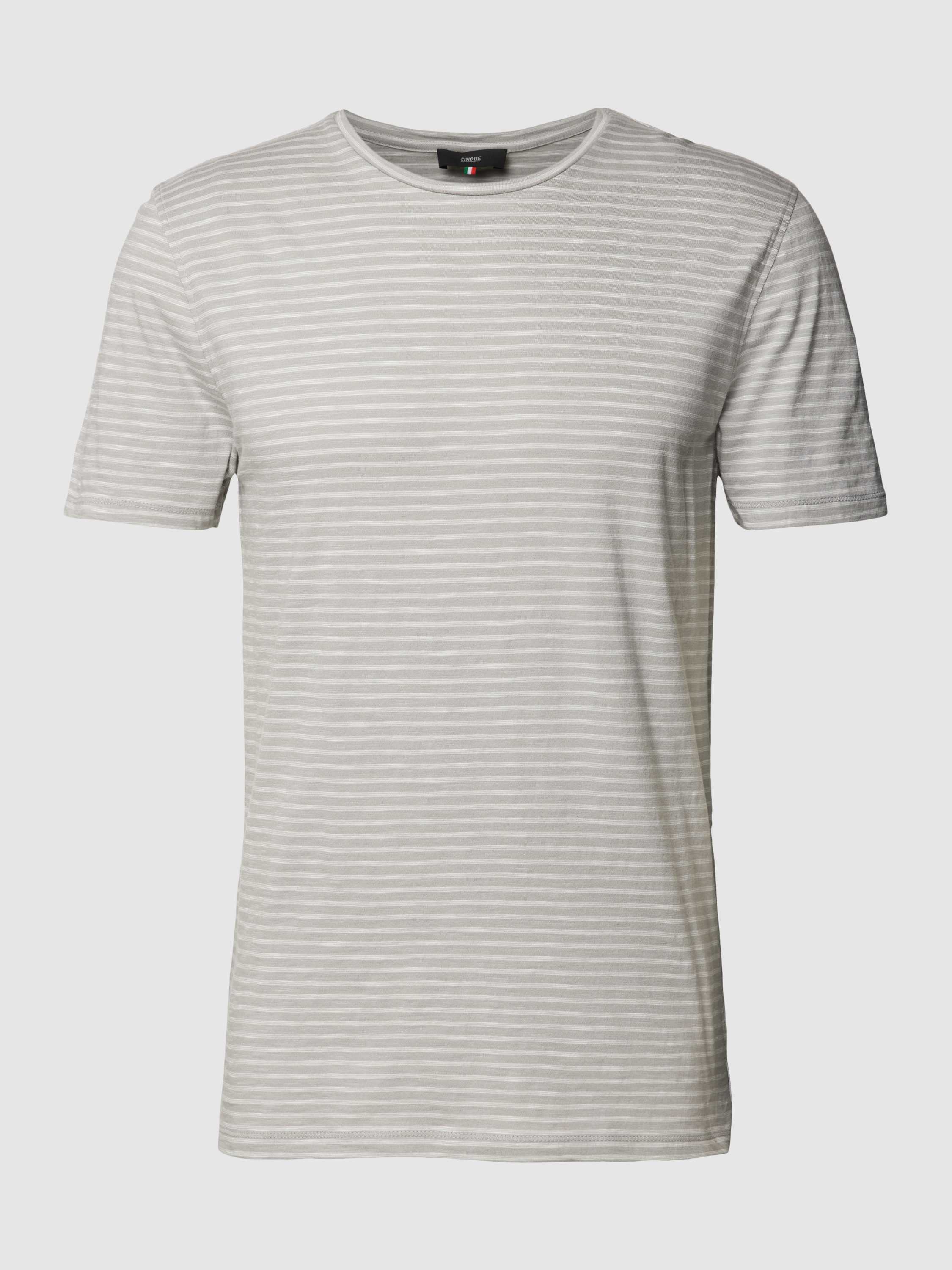 CINQUE T-shirt met streepmotief, model 'Joni'