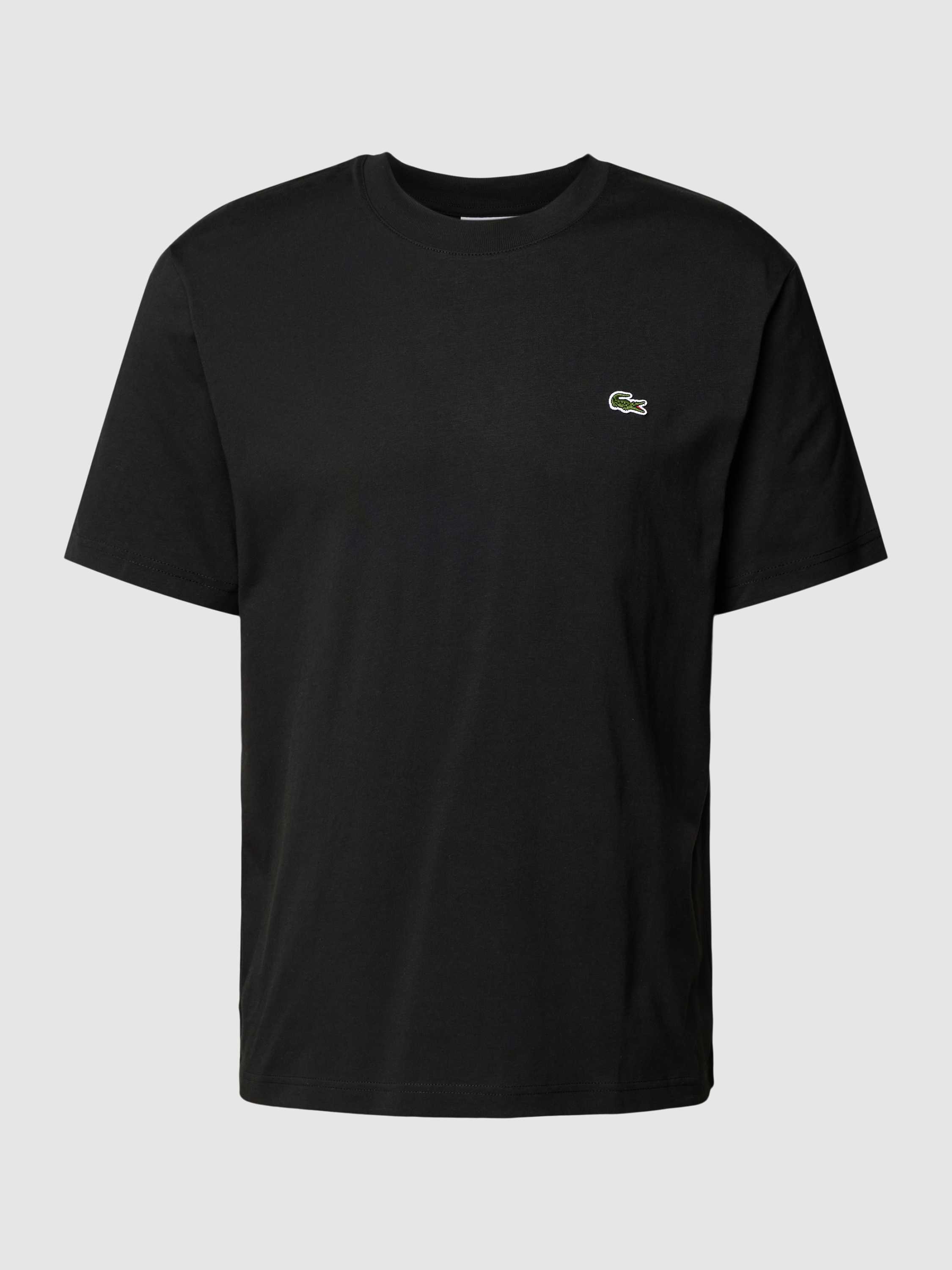Lacoste T-shirt met logodetail, model 'BASIC ON'