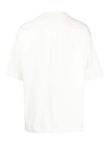 FIVE CM T-shirt met palmboomprint - Wit