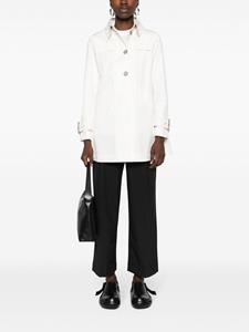 Herno buckle-detailed straight trousers - Zwart