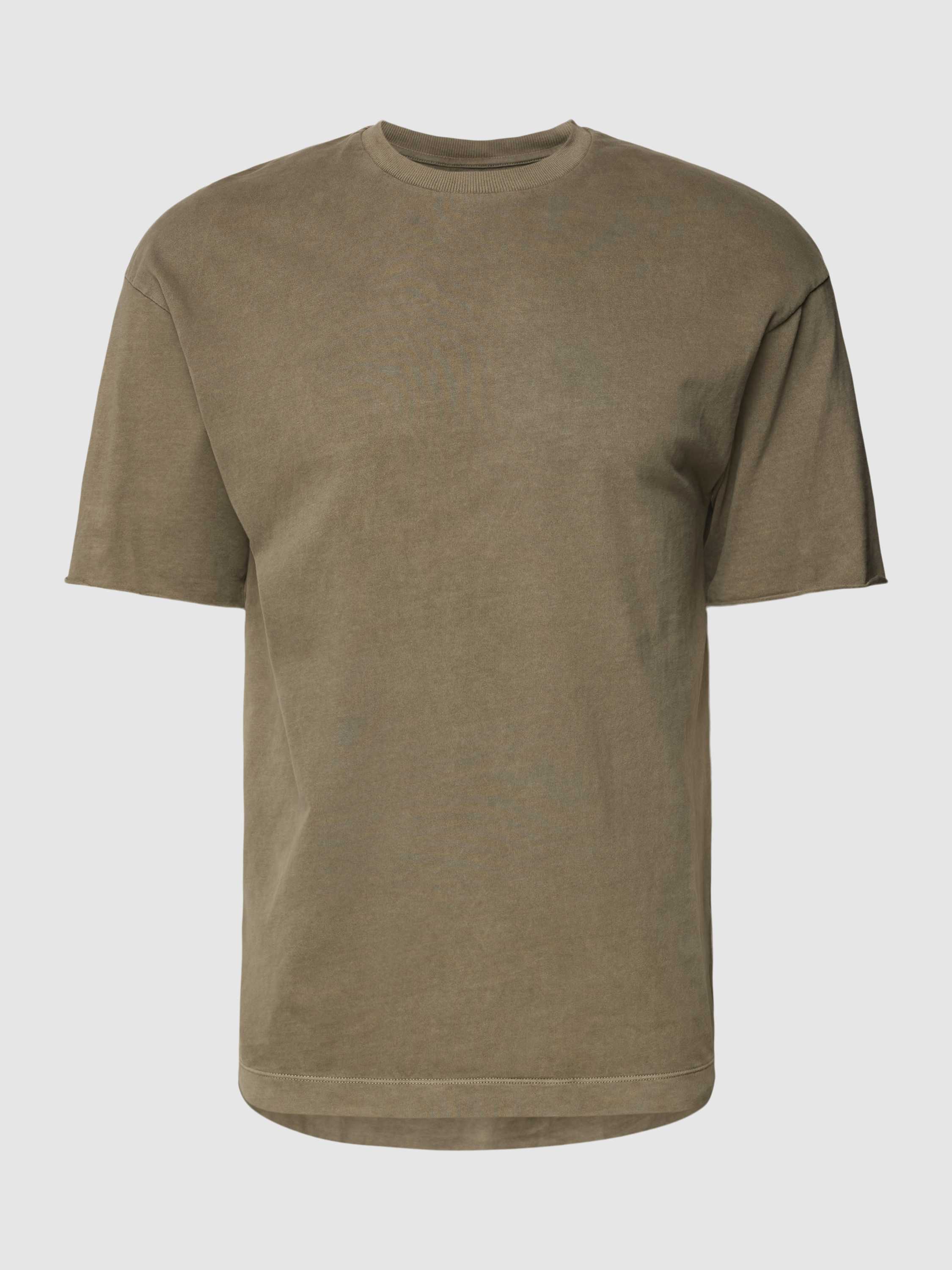 Drykorn T-shirt met labeldetail, model 'EROS'