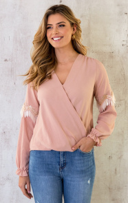 The Musthaves Marant Blouse Veren Mouw Roze