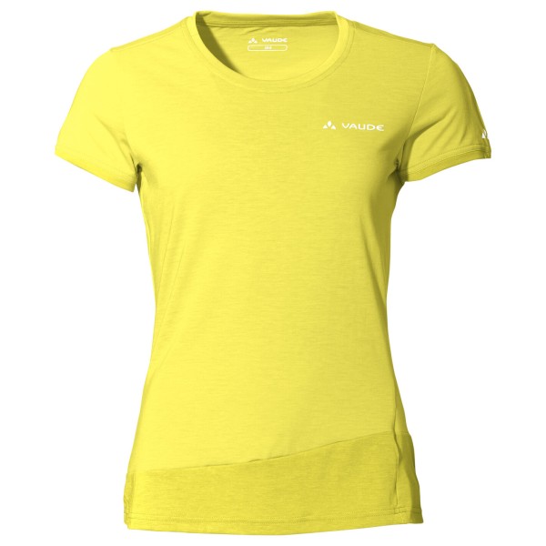 Vaude  Women's Sveit Shirt - T-shirt, geel