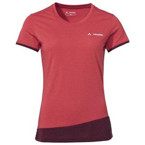 Vaude  Women's Sveit Shirt - T-shirt, rood
