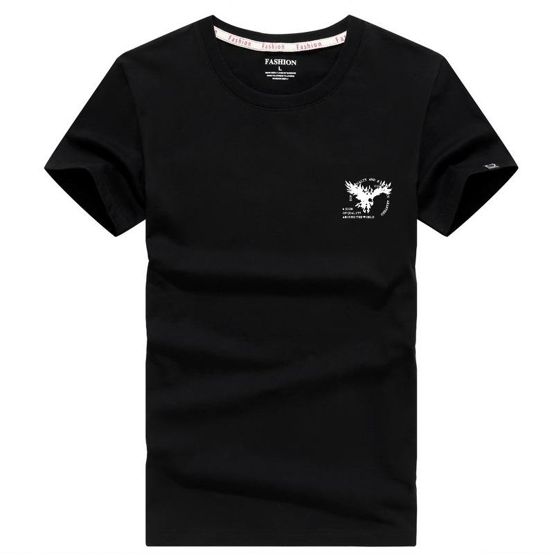 Factory Price S-5XL Eenvoudig Heren Puur Katoen Korte Mouw T-shirt Man Grote Maat Streetwear Tee Slanke Casual T-shirt