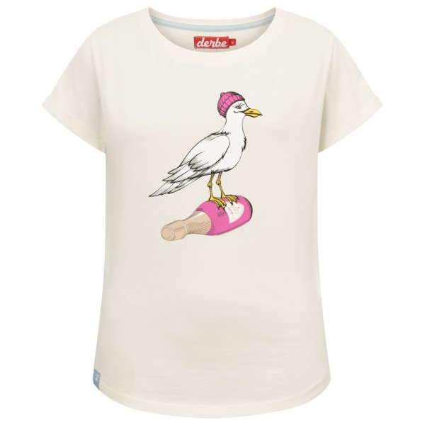Derbe  Women's S/S Sturmmöwin - T-shirt, wit