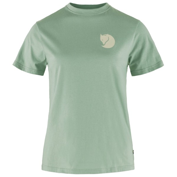 Fjällräven  Women's Fox Boxy Logo Tee - T-shirt, groen/turkoois