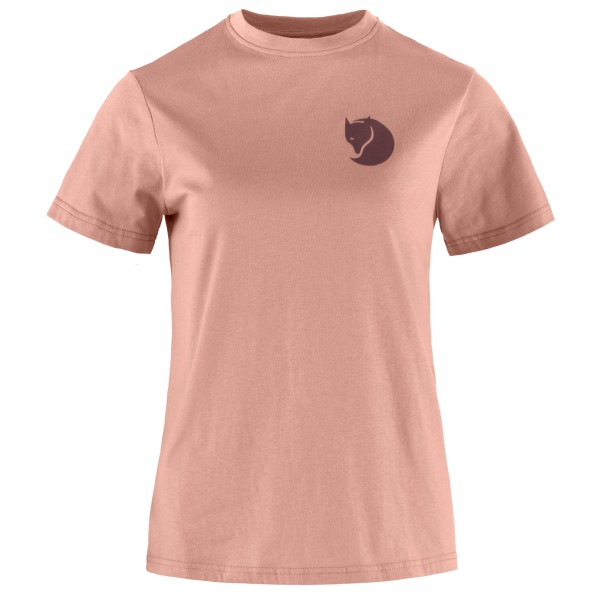 Fjällräven  Women's Fox Boxy Logo Tee - T-shirt, roze