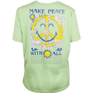 Capelli New York T-Shirt, mit Peace Zeichen Rückendruck - Smiley Word Collection