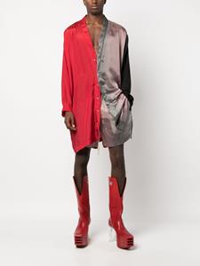 Rick Owens Overhemd met kleurverloop - Rood