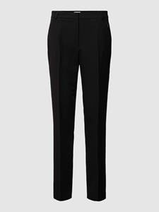 Jake*s Collection Slim fit broek in effen design