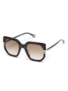 Chloé Eyewear oversize-frame sunglasses - Bruin