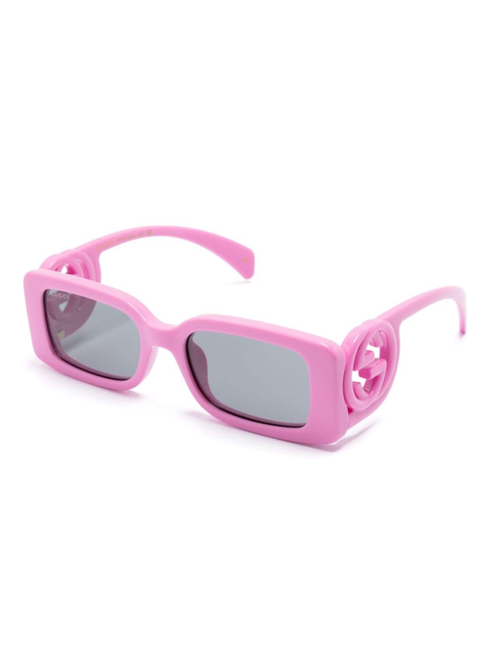 Gucci Eyewear GG zonnebril met rechthoekig montuur - Roze