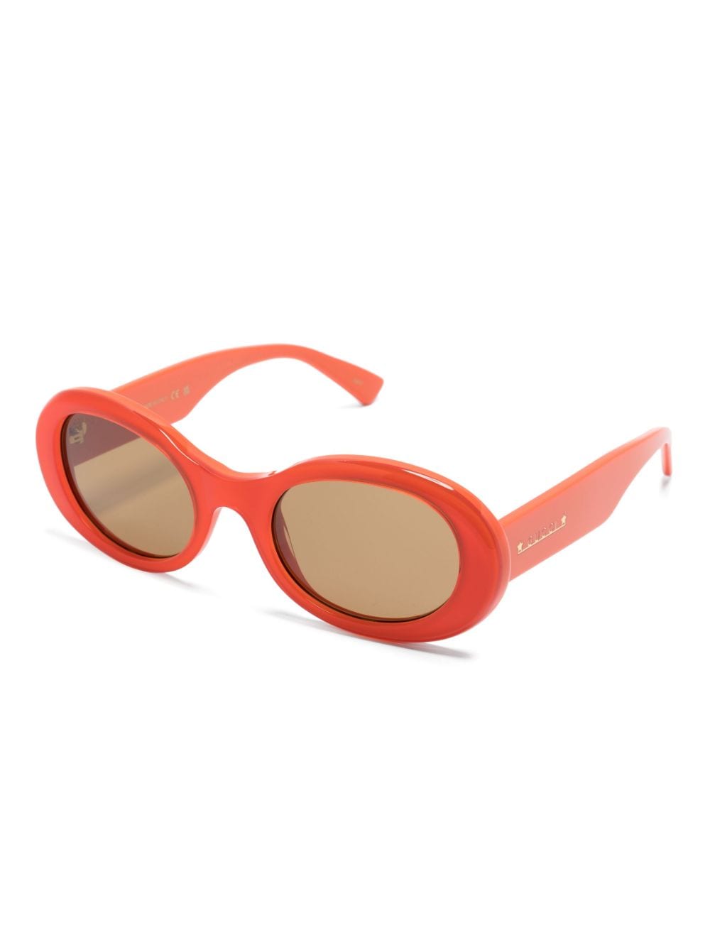 Gucci Eyewear Zonnebril met piloten montuur - Oranje