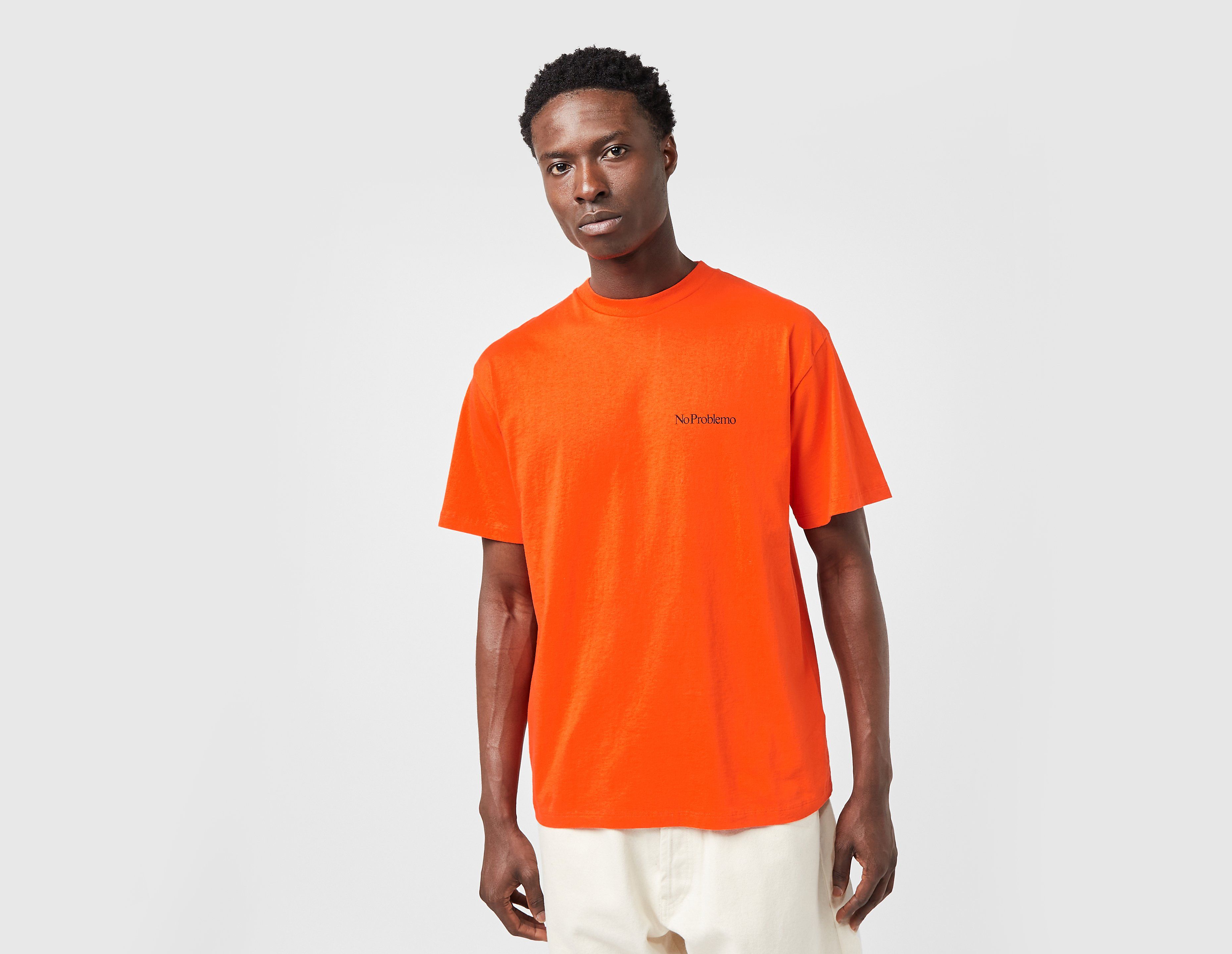 No Problemo Mini Logo T-Shirt, Orange