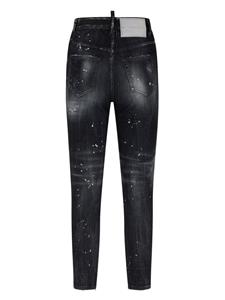 Dsquared2 Gerafelde jeans - Zwart