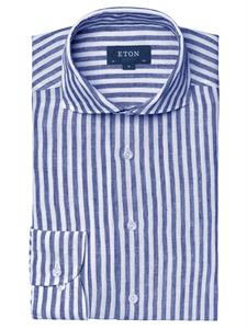 Eton Slim fit overhemd linnen