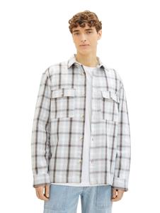 Tom Tailor Checked twill overshirt