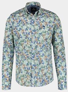 LERROS Langarmhemd LERROS Langarmhemd mit floralem Druck