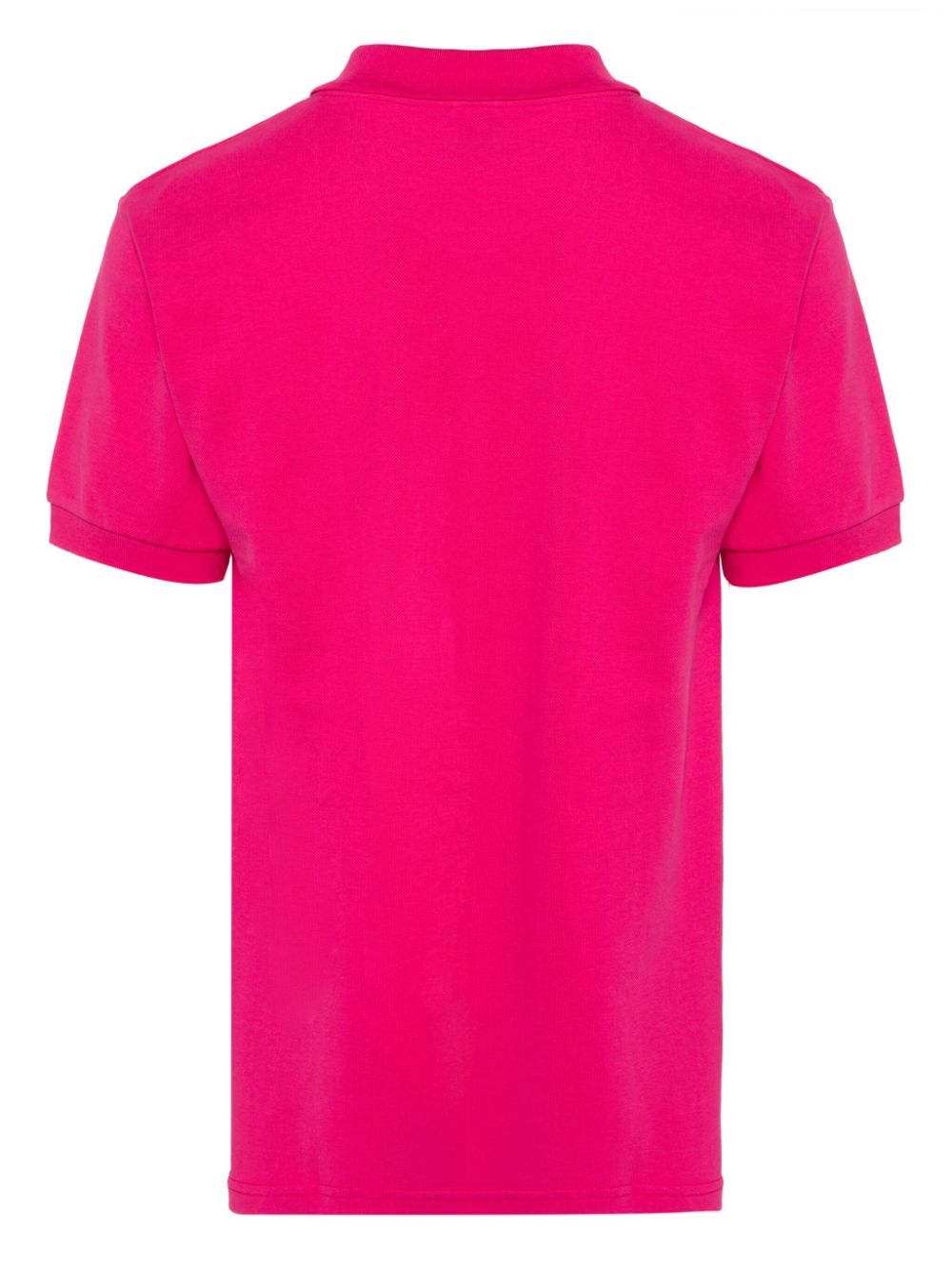 Moschino Poloshirt met logo - Roze