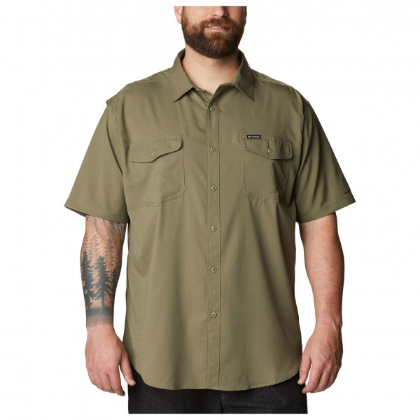 Columbia  Utilizer II Solid Short Sleeve Shirt - Overhemd, olijfgroen