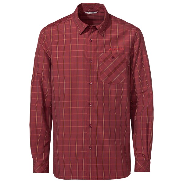 Vaude  Albsteig L/S Shirt III - Overhemd, rood